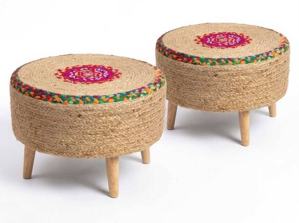 Shree shyam enterprises Engineered Wood Standard Ottoman