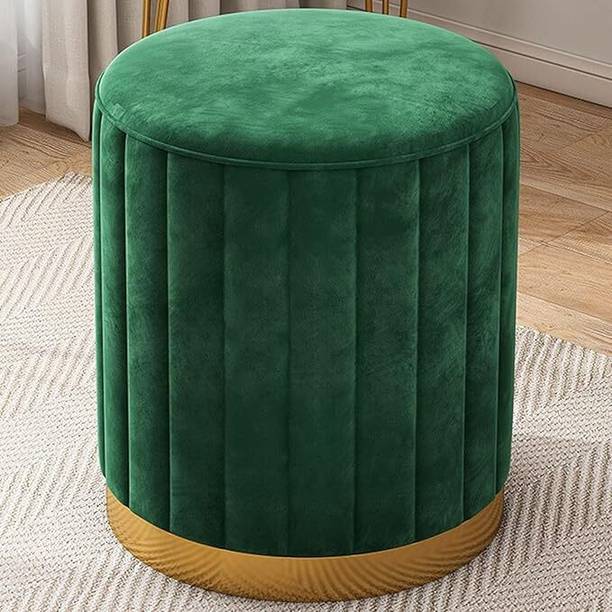 DECORO CRAFTS Fabric Standard Ottoman