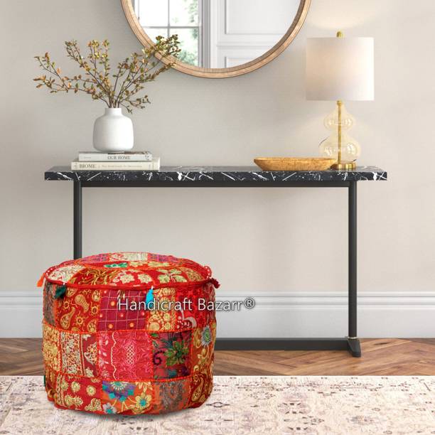 Handicraft Bazarr Fabric Pouf