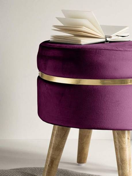 FLORIVA Fabric Standard Ottoman