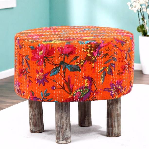 Flipkart Perfect Homes Solid Wood Standard Ottoman
