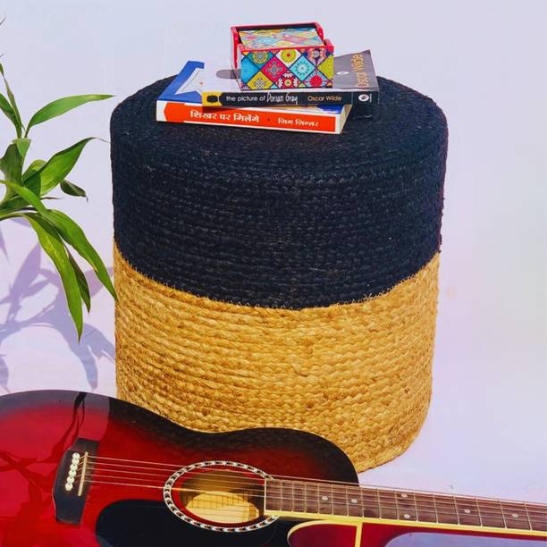 loosebucket Natural Fiber Pouf