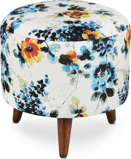 Globally Indian Solid Wood Standard Ottoman