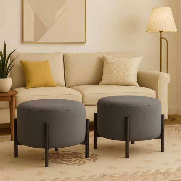 Jaico Fabric Standard Ottoman