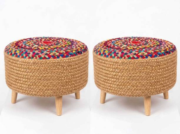 Shree shyam enterprises Engineered Wood Standard Ottoman