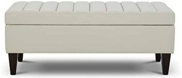 woodmania Fabric Standard Ottoman