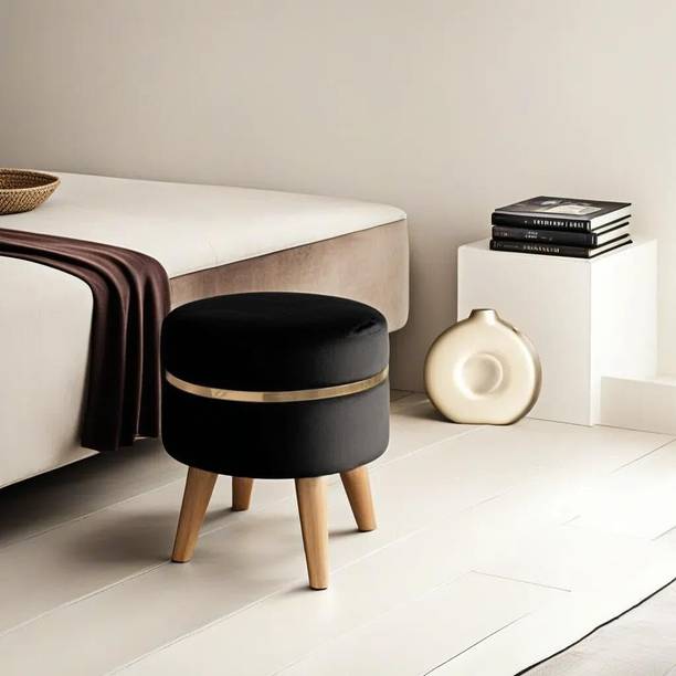 KLODOR Solid Wood Standard Ottoman