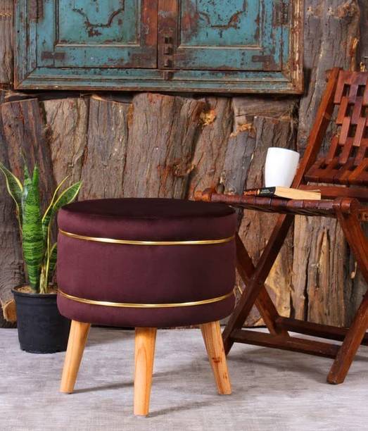 PLATINUMCRAFT Solid Wood Standard Ottoman