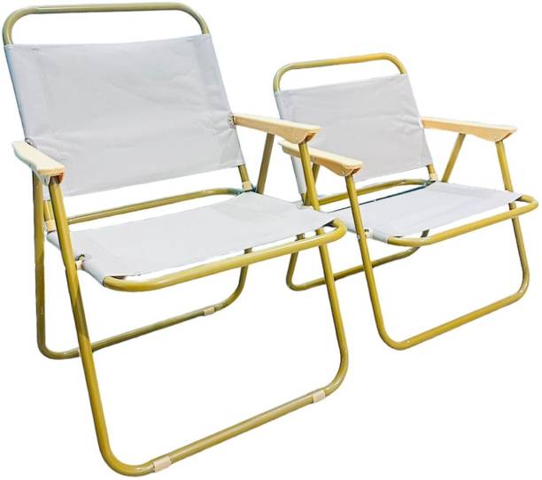 CRAFTSMITH EXPORTS CRAFTSMITH EXPORTS Aluminum with Armrests Foldable Canvas Metal Outdoor Chair
