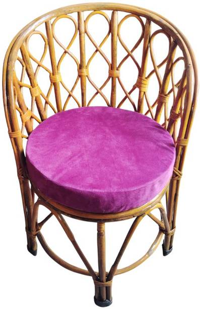 infinity traders Premium Outdoor Chair With Random Cushion Cane Outdoor Chair