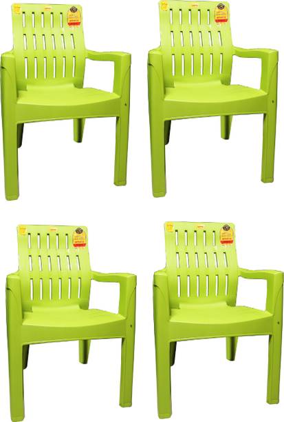 Anmol New Designed Rest High Back Volvo Chair heavy duty Quality Matters for us Plastic Living Room Chair