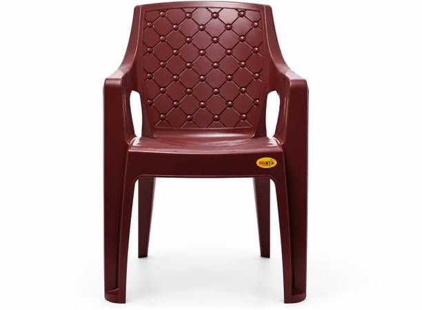 next NPPL Plastic Armchair for Home | Living Room | Balcony|Garden Plastic Outdoor Chair