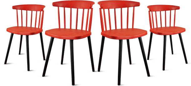 Diya Royal chairs Web Plastic Chair for Dining Room, Cafe and Restaurents, Plastic Cafeteria Chair