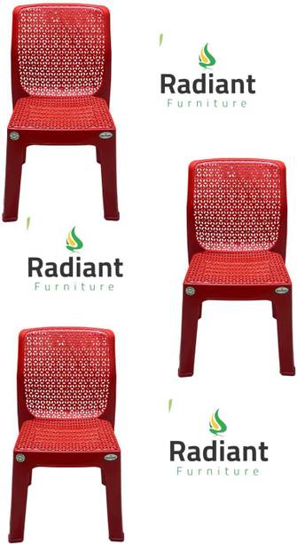 divine plast RADIANT Plastic Cafeteria Chair