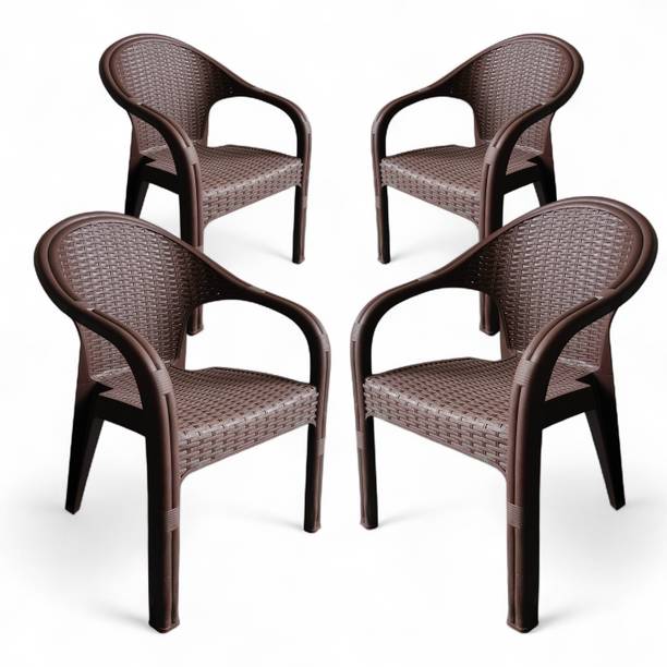 TrendyLivings Sizz Plastic Chair for Home, Garden Plastic Outdoor Chair