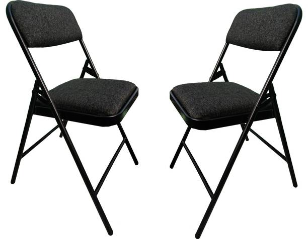 streetup india Folding Chair With Cushion Seat Metal Outdoor Chair