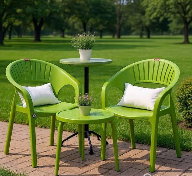 MSR MANGO Stackable Plastic Chair Strong & Sturdy Structure Plastic Outdoor Chair Plastic Outdoor Chair