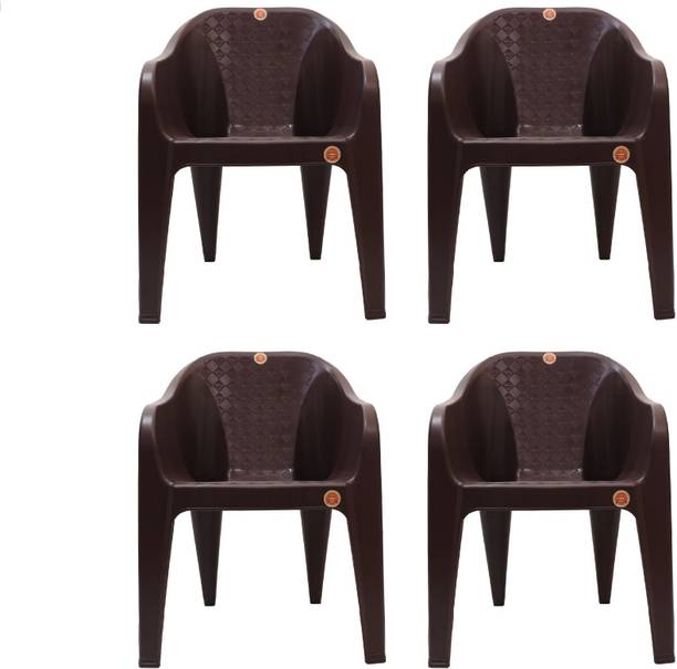 PRIMEGOLD Diamond Sofa Chair - Comfortable for Home/Restaurant/Garden Plastic Outdoor Chair