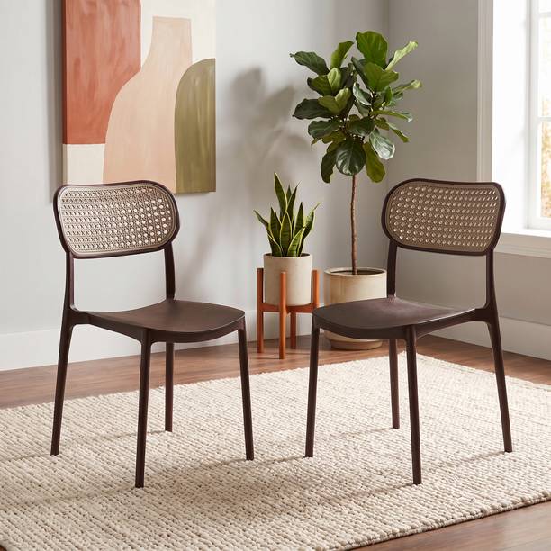TrendyLivings Taquila Chair for Home | Dining Chair | Suitable for Home, Café & Restaurant Plastic Outdoor Chair