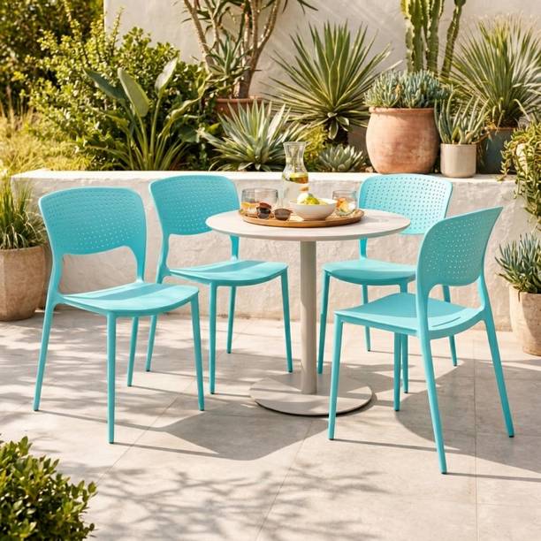 Sheijin Sheijin Aqua Breeze Outdoor Dining Chair Plastic Cafeteria Chair
