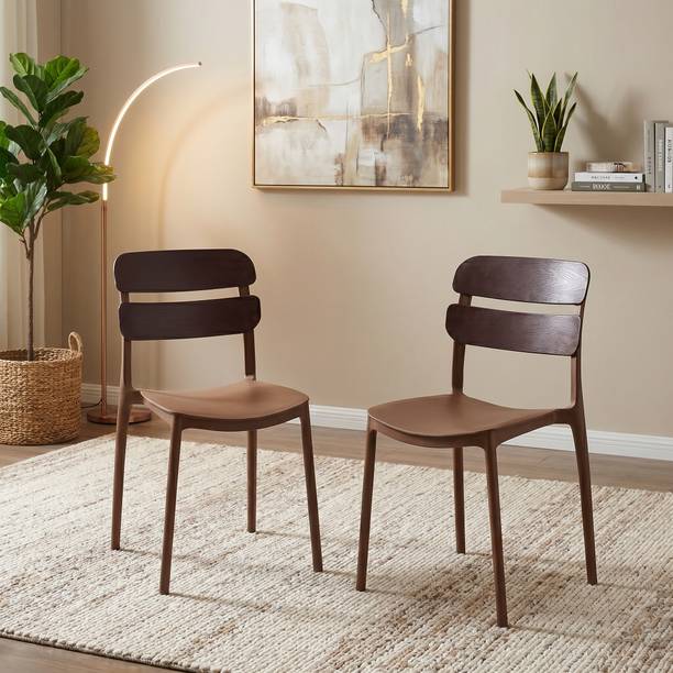 TrendyLivings Marti Chair for Home | Dining Chair | Suitable for Home, Café & Restaurant Plastic Outdoor Chair