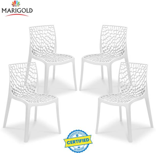 Marigold Plastic Cafeteria Chair