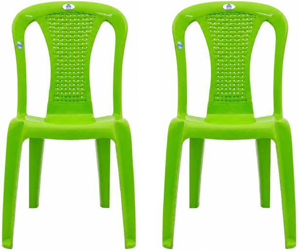 NPM NATIONAL Plastic Chair | High Back Chair for Home Office & Outdoor Plastic Outdoor Chair