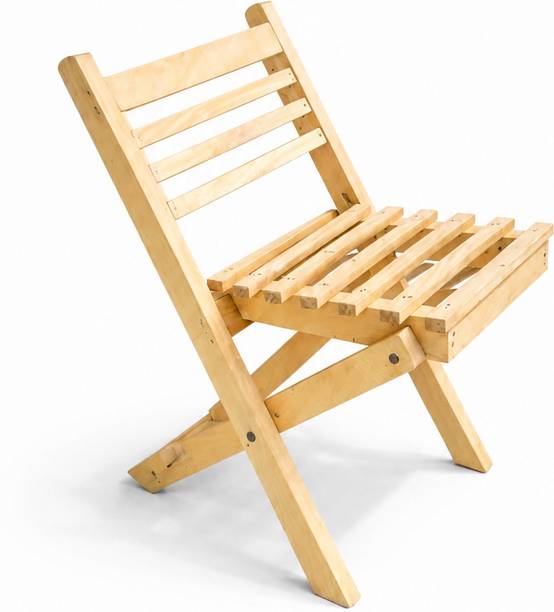 Talha Art Craft Premium Wooden Folding Chair Solid Wood Cafeteria Chair
