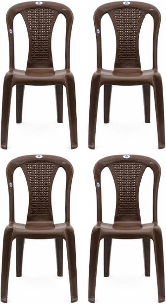 NPM NATIONAL Plastic Chair | High Back Chair for Home Office & Outdoor Plastic Outdoor Chair