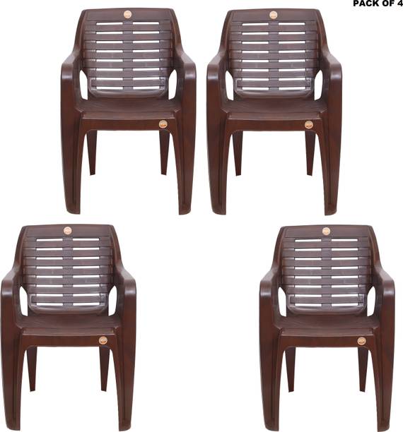 SP SPARK LINE Nova | Extra Wide | Comfortable for Home and Restaurant Plastic Outdoor Chair
