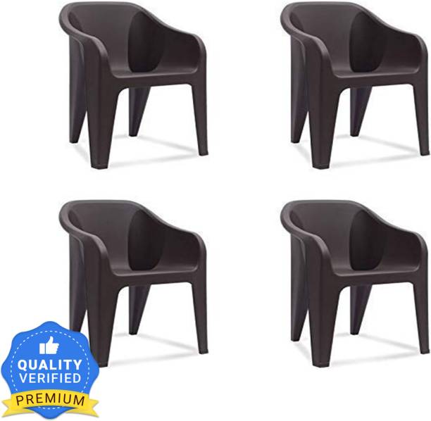 Nilkamal Easy go chair Set Of 4 Plastic Outdoor Chair
