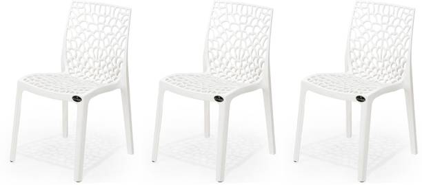 APPLE FURNITURE Designer Web Plastic Living Room Outdoor Chair Plastic Dining Chair