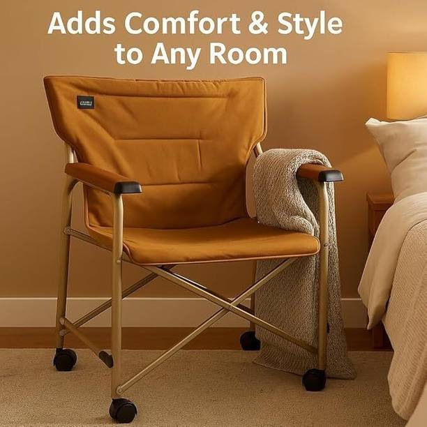 ANUVYA Comfort Rest Foldable Chair Metal Outdoor Chair