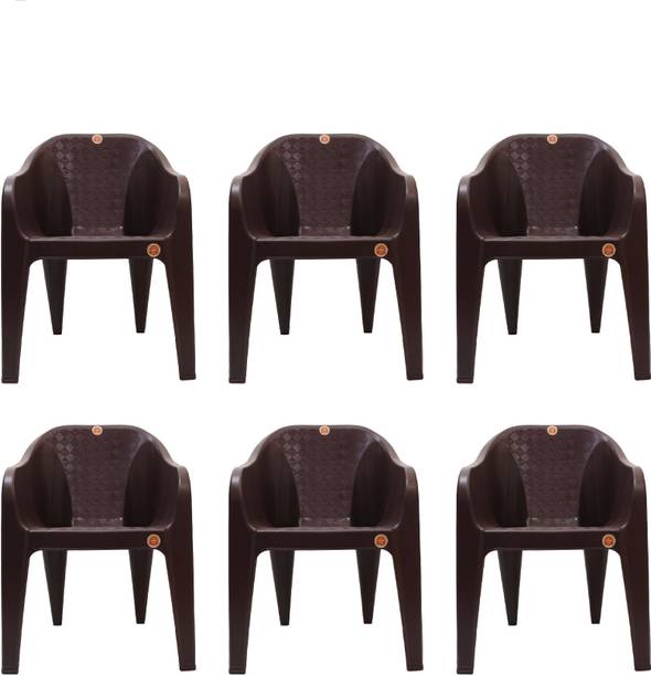 PRIMEGOLD Diamond Sofa Chair - Comfortable for Home/Restaurant/Garden Plastic Outdoor Chair