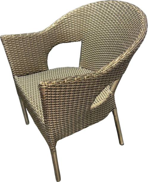 The Craftnetics Wicker Garden Chairs & Table set Metal Outdoor Chair