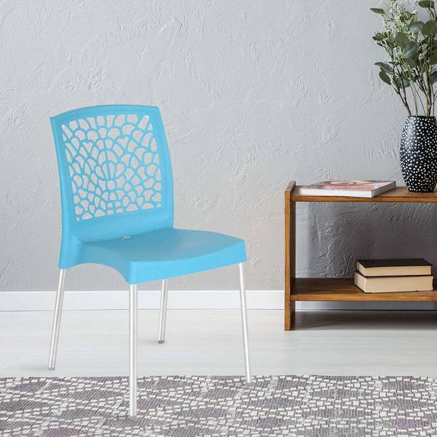 NILKAMAL LTD Mid Back Chair NS19SS Plastic Cafeteria Chair