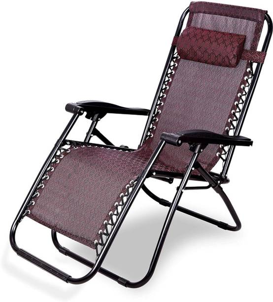 Ginoya Brothers Zero Gravity Relax Chair For Lounge,Easy Chair for Lawn Portable and Foldable Fabric Outdoor Chair