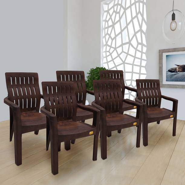 WINSOME FURNITURE Orthopaedic chair with Fully Comfort for Home & Restaurant Plastic Outdoor Chair