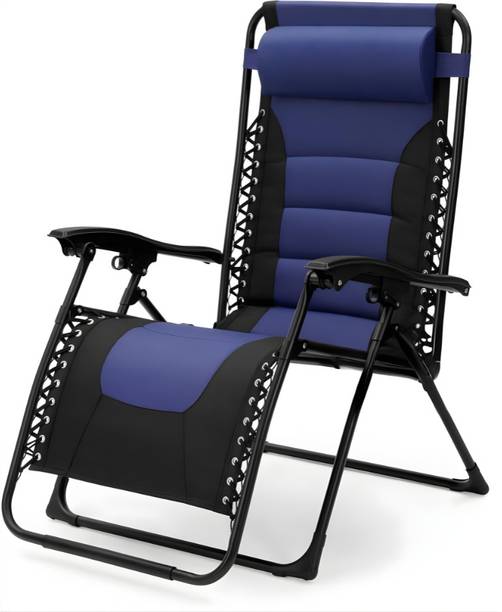 Ginoya Brothers Zero Gravity Reclining Sleeping Chair With Adjustable & Foldable Metal Outdoor Chair