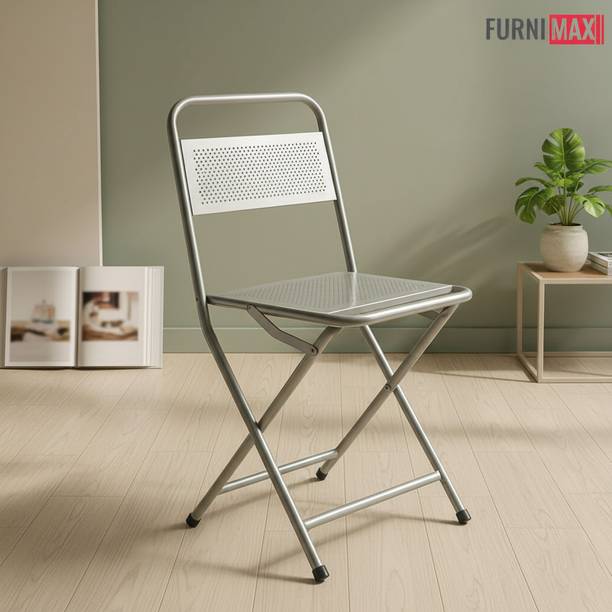 FURNIMAX Folding Metal Outdoor Chair