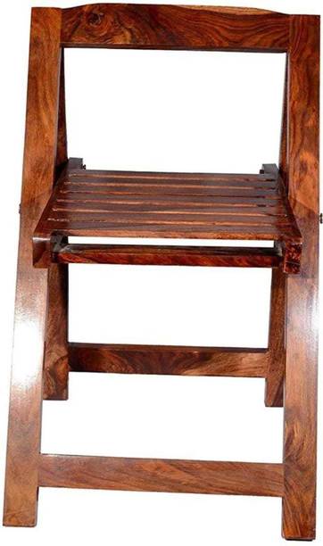FURNISQUARE Sheesham Solid Wood Folding Chair for Living Room/Garden Solid Wood Cafeteria Chair