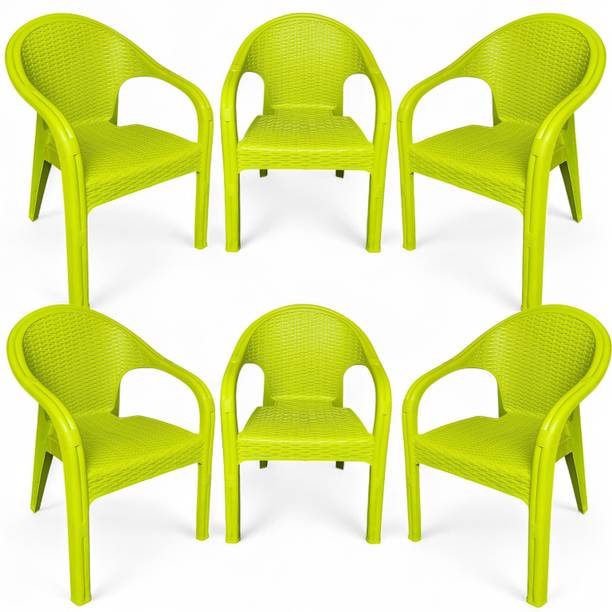 TrendyLivings Sizz Plastic Chair for Home, Garden Plastic Outdoor Chair