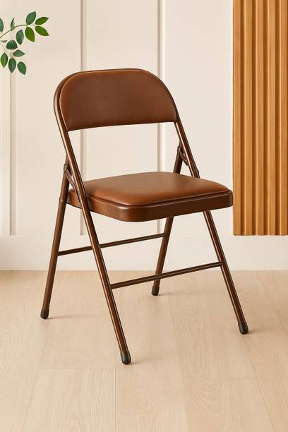 OAK AURA Portable Folding Chair for Home, Office, and Outdoor Use | Space-Saving Chair Metal Outdoor Chair