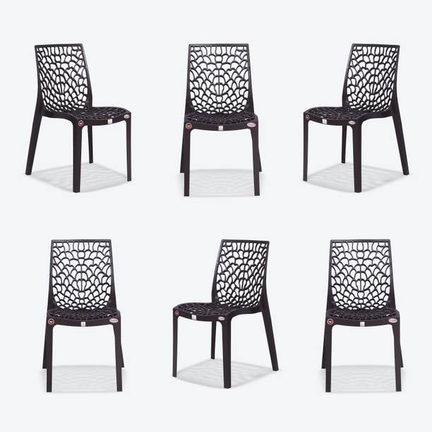 Jhanvi Web chair Plastic Outdoor Chair