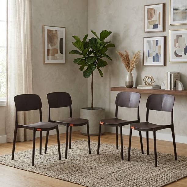 TrendyLivings Tiffany Chair for Home | Dining Chair | Suitable for Home, Café & Restaurant Plastic Outdoor Chair