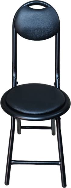 streetup india 18 Inch Seating Height Folding Stool Chair Metal Outdoor Chair