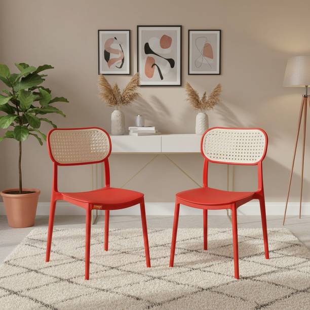 TrendyLivings Taquila Chair for Home | Dining Chair | Suitable for Home, Café & Restaurant Plastic Outdoor Chair