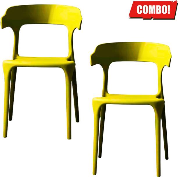 POLO Stylish Air whole Long durable Chair Perfect for Garden,Balcony,Cafeteria,office Plastic Outdoor Chair