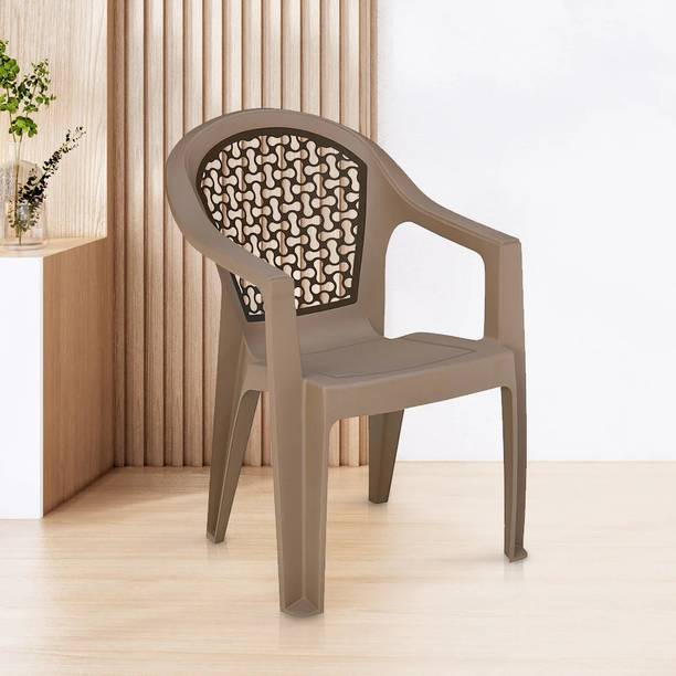 Nilkamal Nilkamal Paradise Plastic Arm Chair Plastic Outdoor Chair
