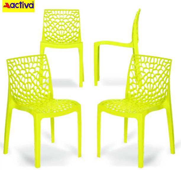ACTIVA Spider Designer Web for Home & Office Plastic Outdoor Chair